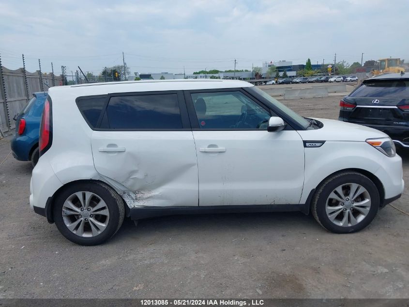 2016 Kia Soul + VIN: KNDJP3A5XG7404081 Lot: 12013085