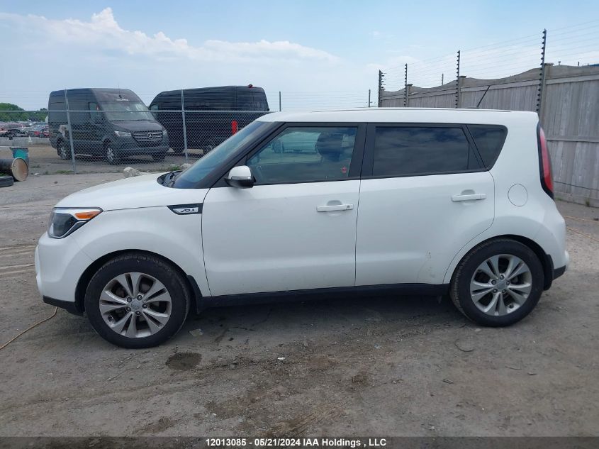 2016 Kia Soul + VIN: KNDJP3A5XG7404081 Lot: 12013085