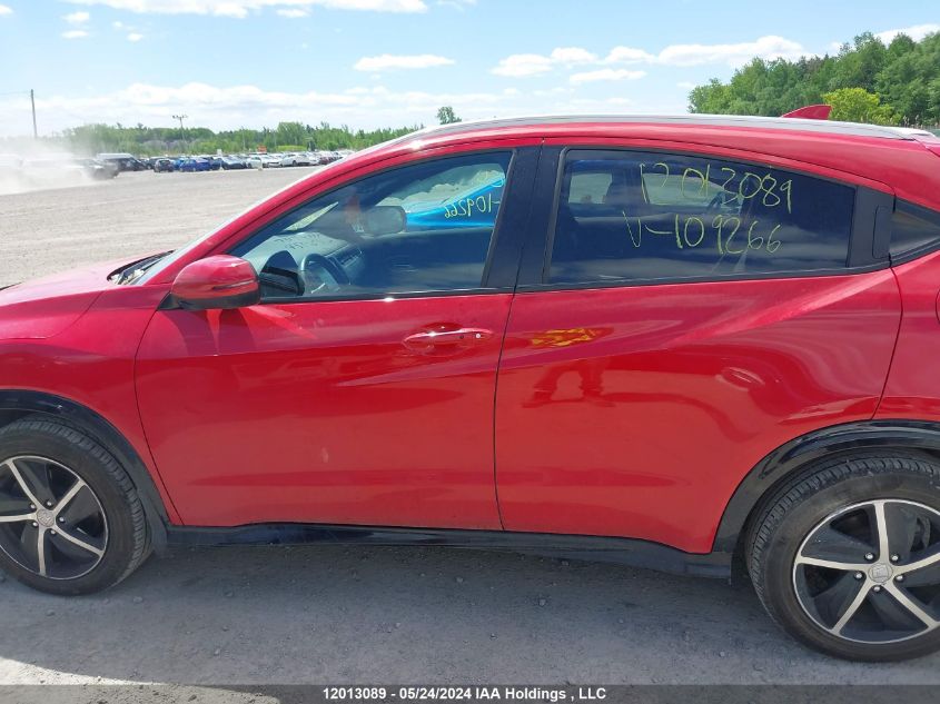 2019 Honda Hr-V VIN: 3CZRU6H22KM109266 Lot: 12013089