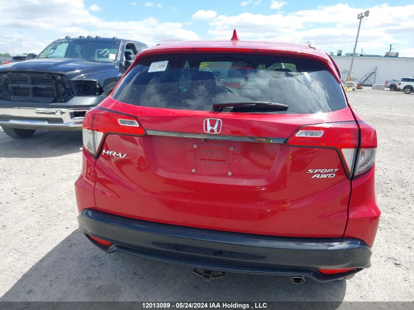 2019 Honda Hr-V VIN: 3CZRU6H22KM109266 Lot: 12013089