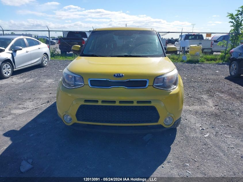 2014 Kia Soul VIN: KNDJN2A28E7095603 Lot: 12013091