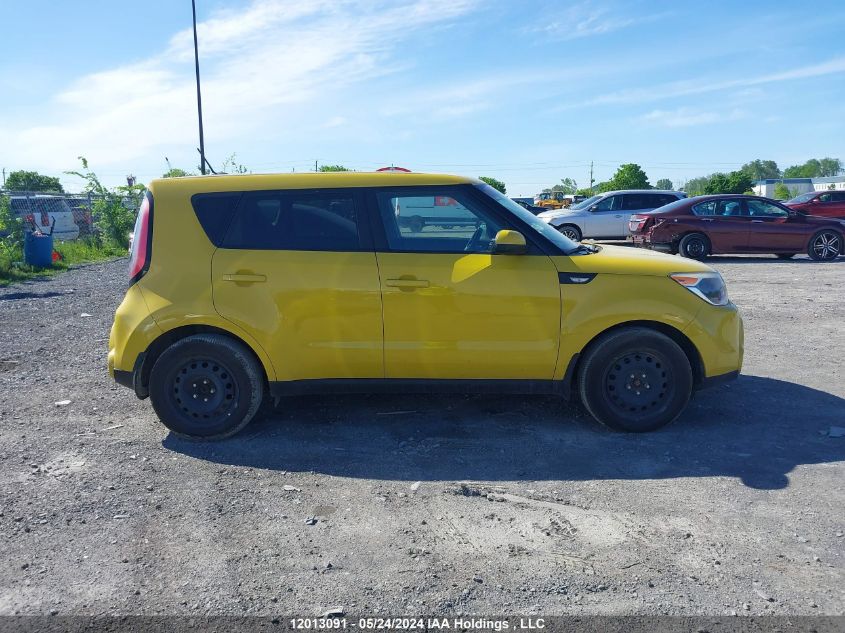 2014 Kia Soul VIN: KNDJN2A28E7095603 Lot: 12013091