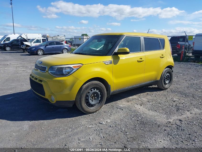 2014 Kia Soul VIN: KNDJN2A28E7095603 Lot: 12013091