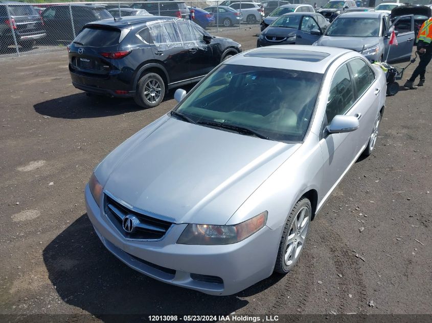 2005 Acura Tsx VIN: JH4CL96885C802869 Lot: 12013098