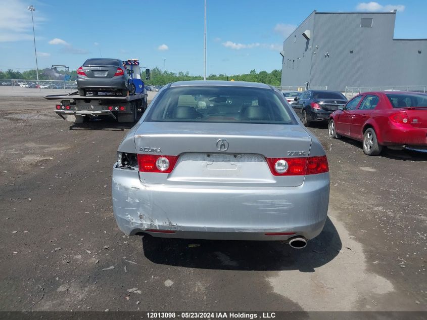 2005 Acura Tsx VIN: JH4CL96885C802869 Lot: 12013098