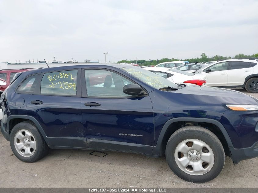 2014 Jeep Cherokee VIN: 1C4PJMAB5EW215042 Lot: 12013107