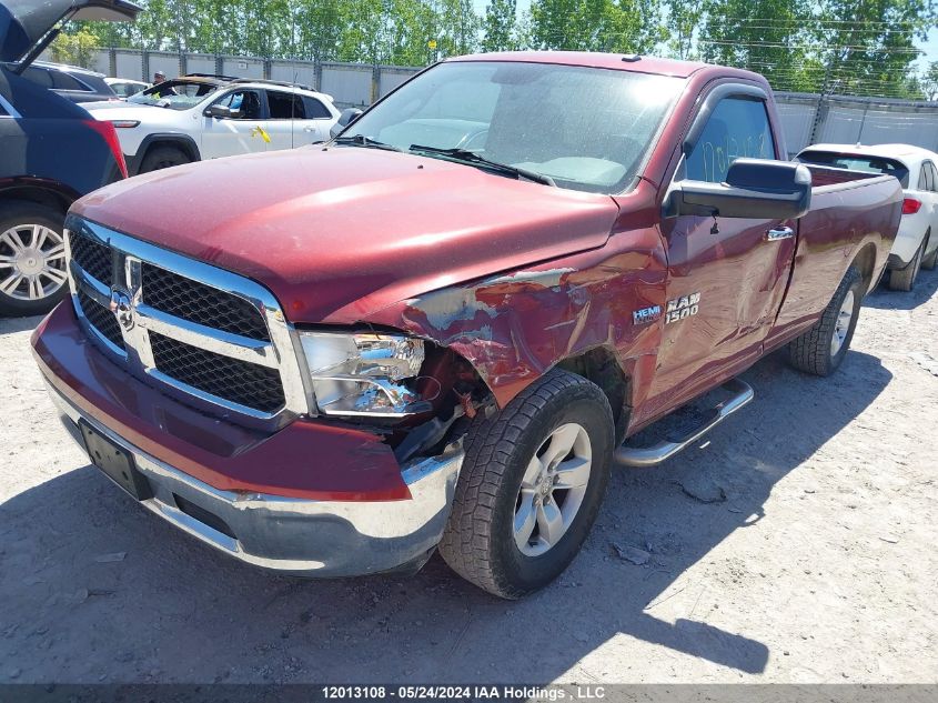 2015 Ram 1500 Slt VIN: 3C6JR6ET5FG591292 Lot: 12013108