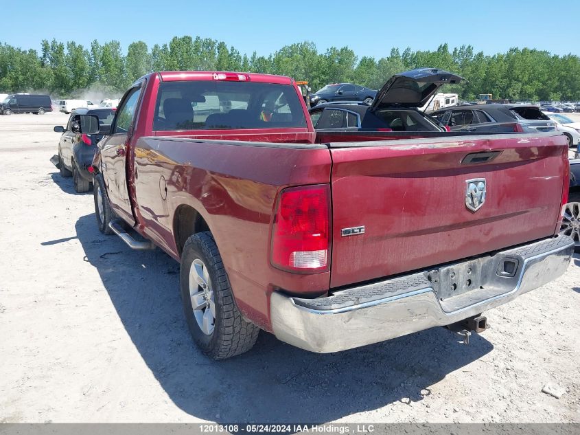 2015 Ram 1500 Slt VIN: 3C6JR6ET5FG591292 Lot: 12013108