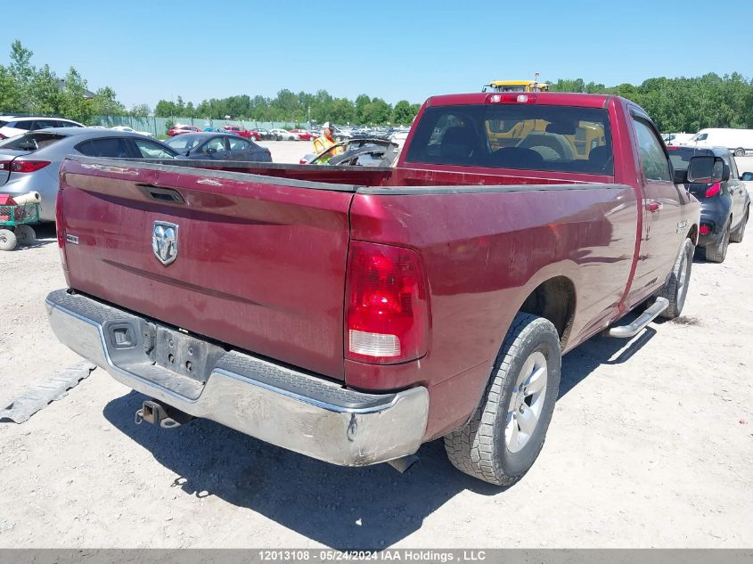 2015 Ram 1500 Slt VIN: 3C6JR6ET5FG591292 Lot: 12013108