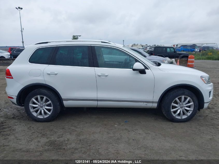 2015 Volkswagen Touareg VIN: WVGEF9BP5FD003539 Lot: 12013141