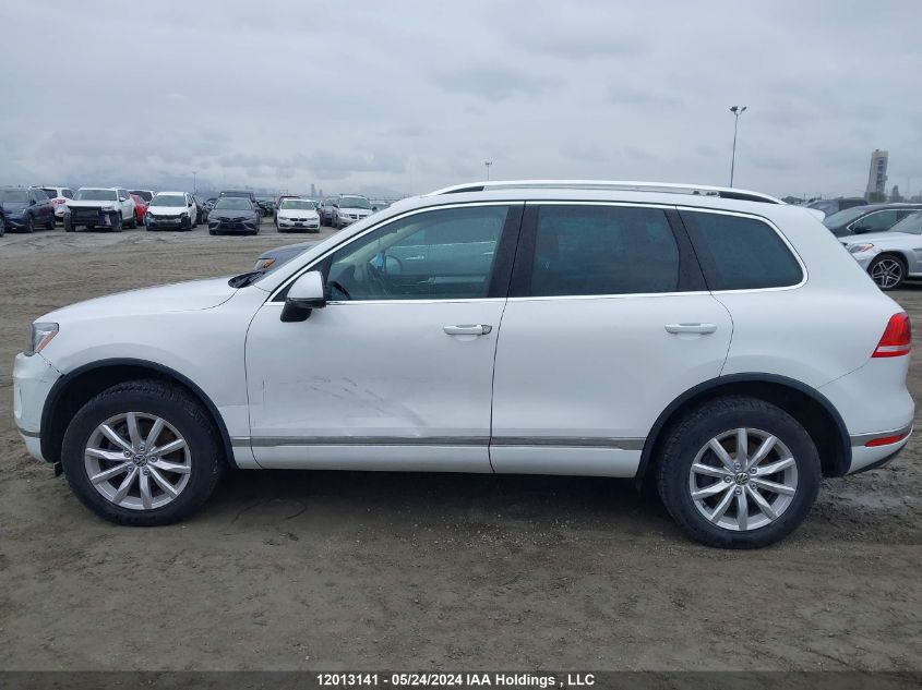 2015 Volkswagen Touareg VIN: WVGEF9BP5FD003539 Lot: 12013141