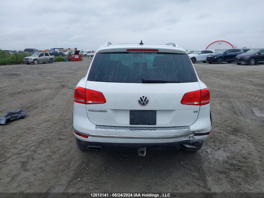 2015 Volkswagen Touareg VIN: WVGEF9BP5FD003539 Lot: 12013141