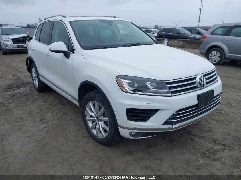 2015 Volkswagen Touareg VIN: WVGEF9BP5FD003539 Lot: 12013141