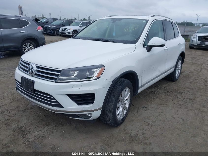 2015 Volkswagen Touareg VIN: WVGEF9BP5FD003539 Lot: 12013141