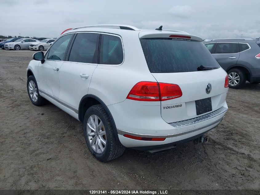 2015 Volkswagen Touareg VIN: WVGEF9BP5FD003539 Lot: 12013141