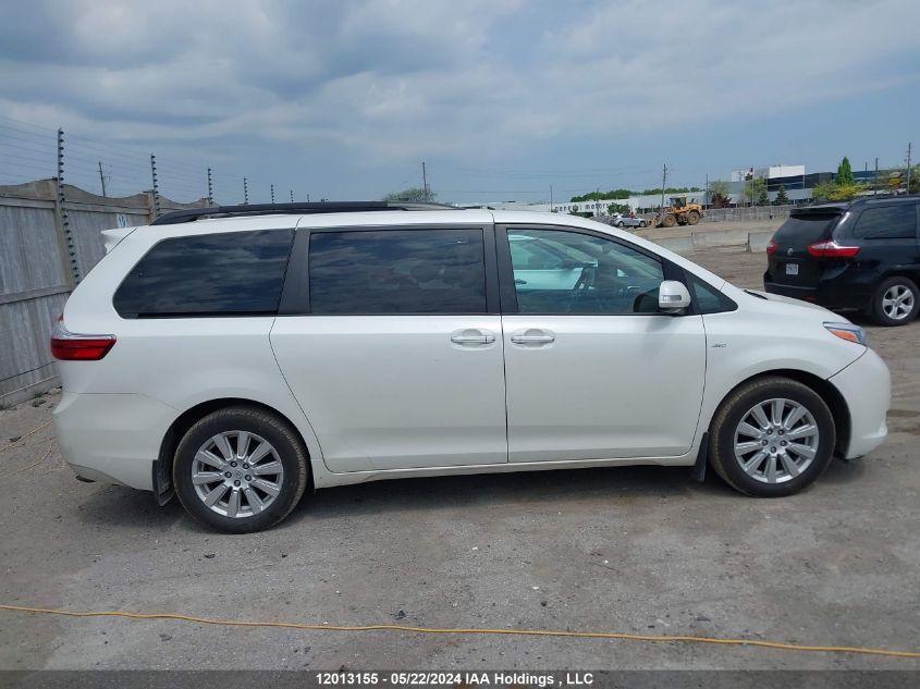 2017 Toyota Sienna Xle/Limited VIN: 5TDDZ3DC8HS166269 Lot: 12013155