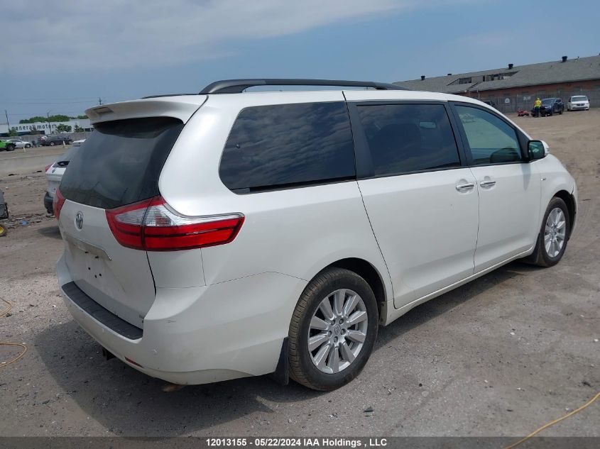 2017 Toyota Sienna Xle/Limited VIN: 5TDDZ3DC8HS166269 Lot: 12013155