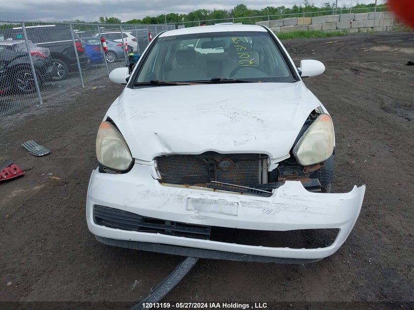 2006 Hyundai Accent Gls VIN: KMHCN45C66U046681 Lot: 12013159