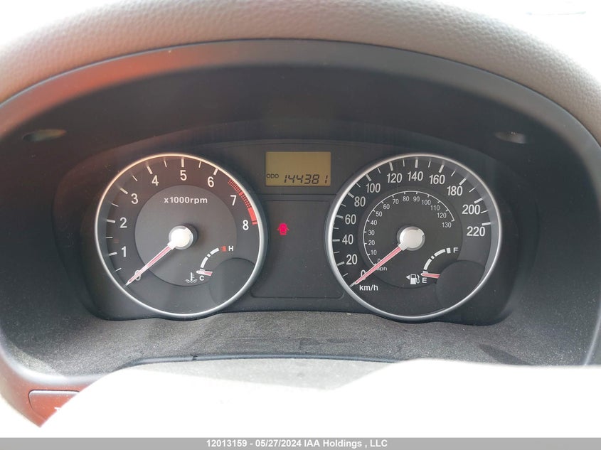 2006 Hyundai Accent Gls VIN: KMHCN45C66U046681 Lot: 12013159