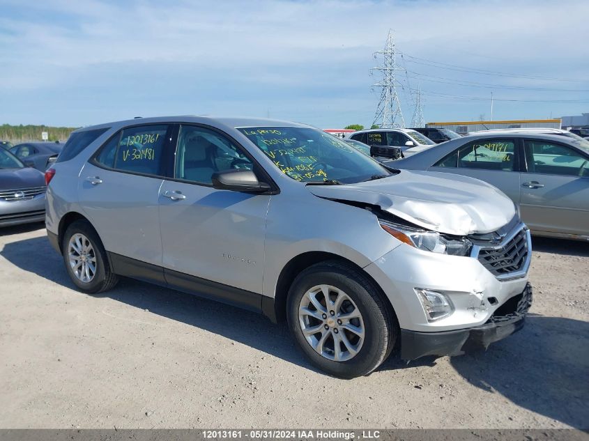 2018 Chevrolet Equinox Ls VIN: 2GNAXHEV8J6321481 Lot: 12013161