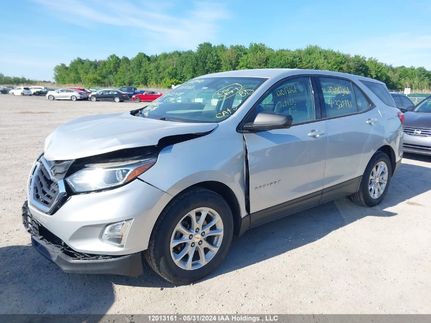 2018 Chevrolet Equinox Ls VIN: 2GNAXHEV8J6321481 Lot: 12013161