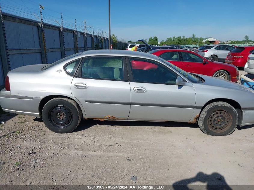 2001 Chevrolet Impala VIN: 2G1WF52E019314293 Lot: 12013169