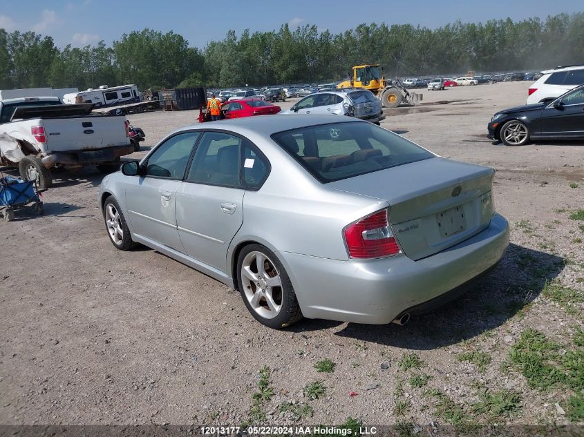 2006 Subaru Legacy 2.5I VIN: 4S3BL626767216738 Lot: 12013177