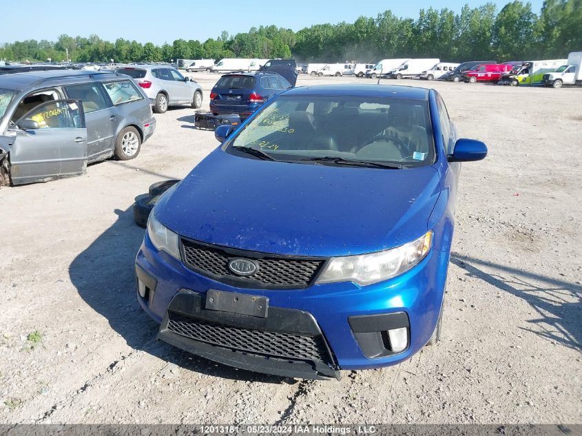 2011 Kia Forte Sx VIN: KNAFW6A33B5457330 Lot: 12013181