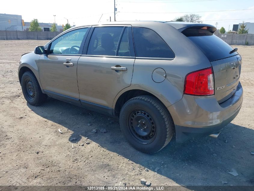 2012 Ford Edge Sel VIN: 2FMDK3JCXCBA13844 Lot: 12013189