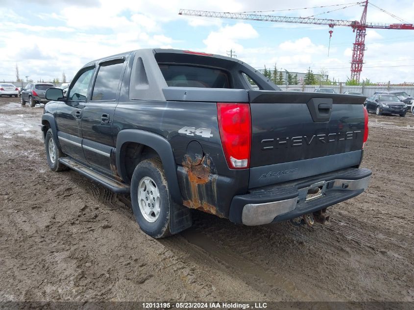 2004 Chevrolet Avalanche VIN: 3GNEK12TX4G333523 Lot: 12013195