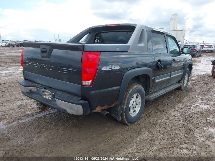 2004 Chevrolet Avalanche VIN: 3GNEK12TX4G333523 Lot: 12013195