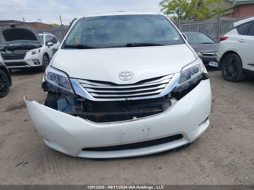 2017 Toyota Sienna VIN: 5TDDZ3DC3HS177146 Lot: 12013203