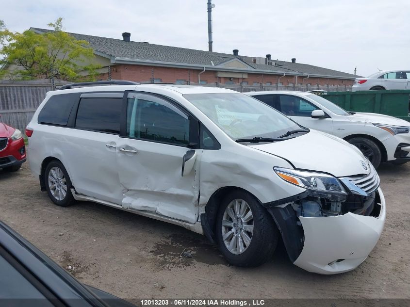 2017 Toyota Sienna VIN: 5TDDZ3DC3HS177146 Lot: 12013203