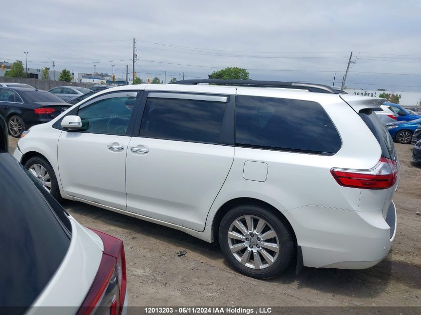 2017 Toyota Sienna VIN: 5TDDZ3DC3HS177146 Lot: 12013203