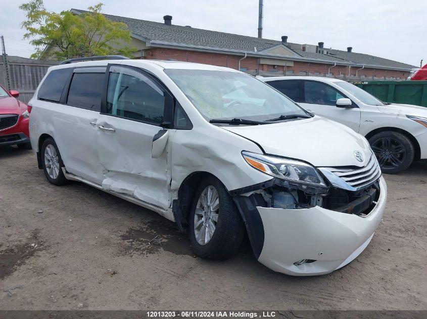 2017 Toyota Sienna VIN: 5TDDZ3DC3HS177146 Lot: 12013203