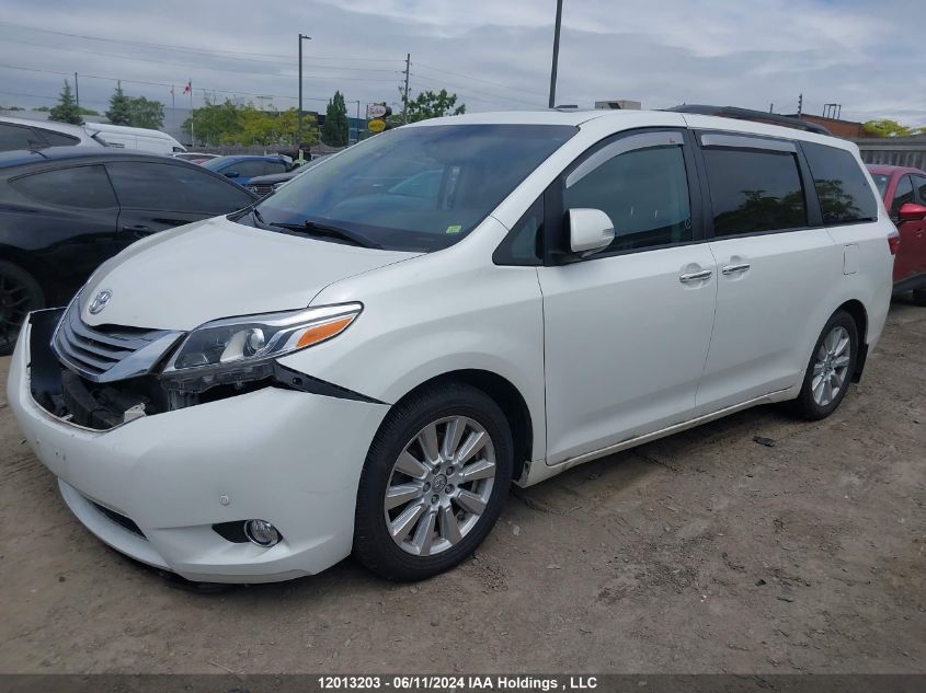 2017 Toyota Sienna VIN: 5TDDZ3DC3HS177146 Lot: 12013203