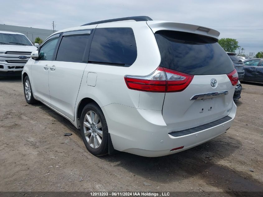 2017 Toyota Sienna VIN: 5TDDZ3DC3HS177146 Lot: 12013203