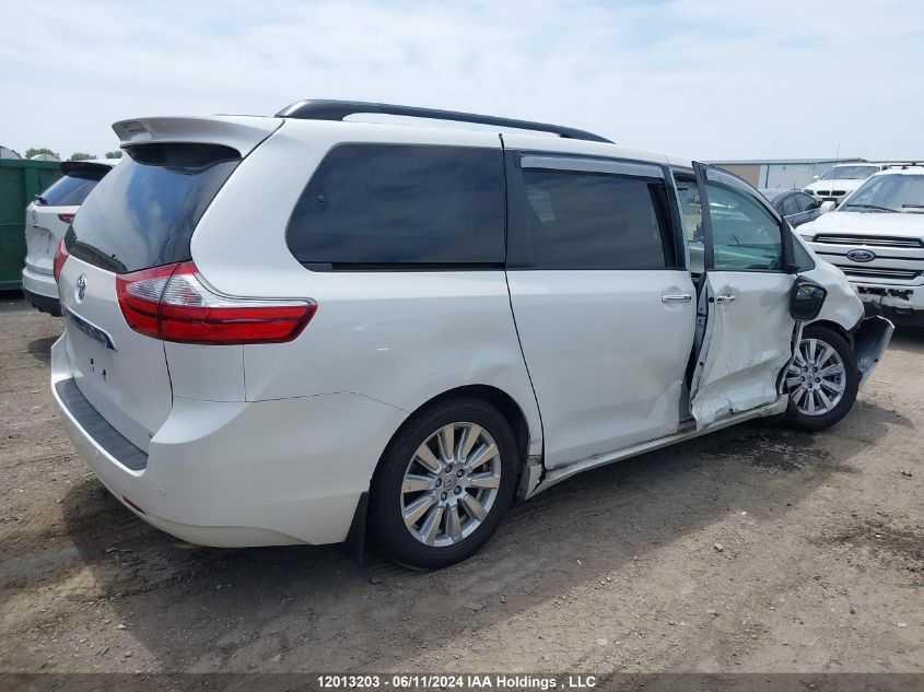 2017 Toyota Sienna VIN: 5TDDZ3DC3HS177146 Lot: 12013203