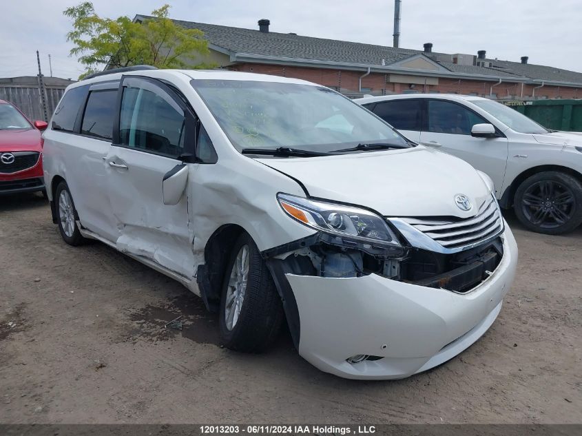 2017 Toyota Sienna VIN: 5TDDZ3DC3HS177146 Lot: 12013203