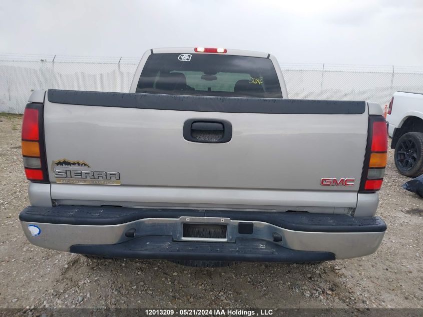 2006 GMC Sierra 1500 VIN: 1GTEK19V46Z290607 Lot: 12013209