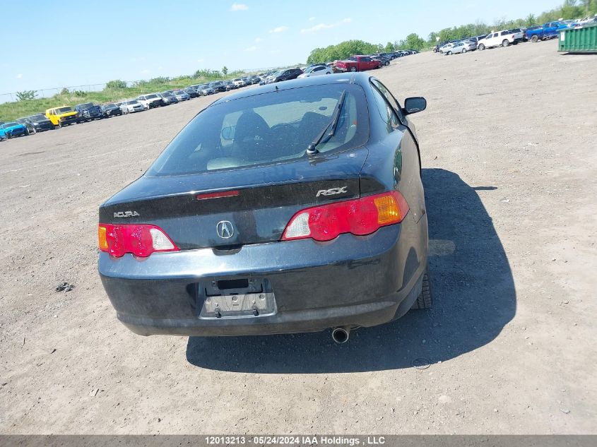 2003 Acura Rsx VIN: JH4DC53893C801017 Lot: 12013213