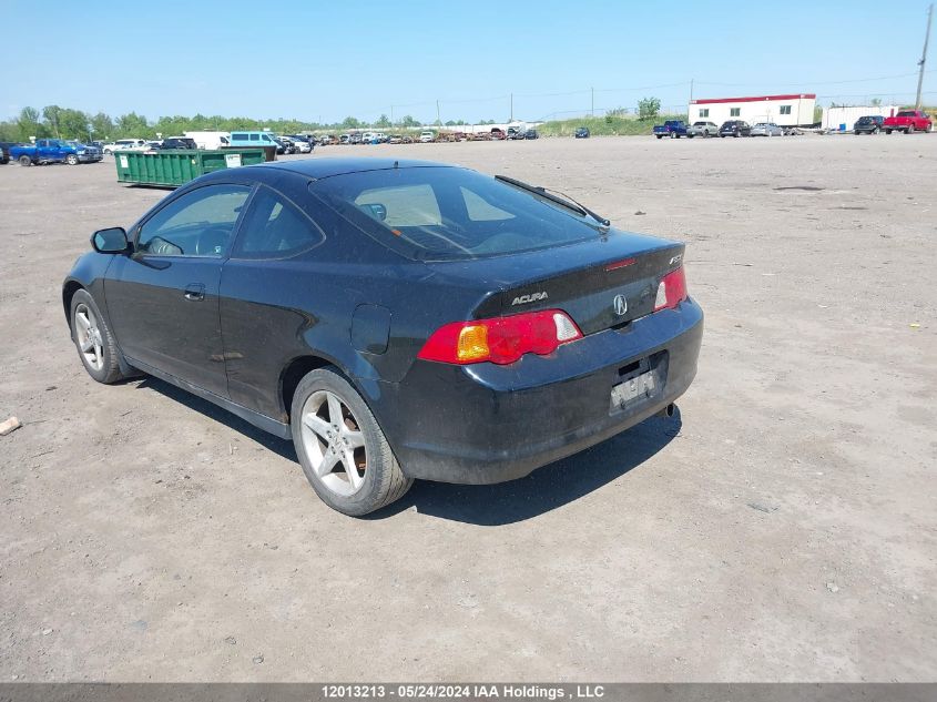 2003 Acura Rsx VIN: JH4DC53893C801017 Lot: 12013213