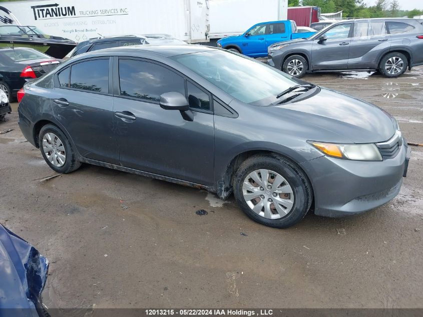 2012 Honda Civic Sdn VIN: 2HGFB2F41CH101852 Lot: 12013215