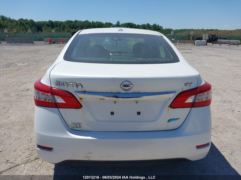 2015 Nissan Sentra S/Sv/Sr/Sl VIN: 3N1AB7AP4FL636275 Lot: 12013216