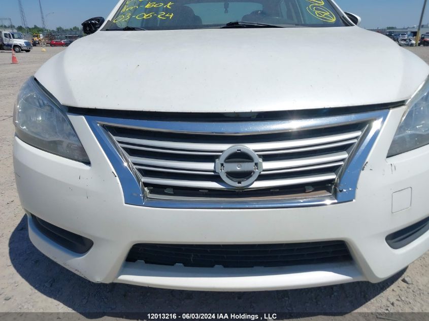 2015 Nissan Sentra S/Sv/Sr/Sl VIN: 3N1AB7AP4FL636275 Lot: 12013216