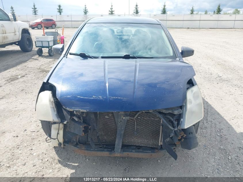 2007 Nissan Sentra 2.0Sl VIN: 3N1AB61E97L687717 Lot: 12013217