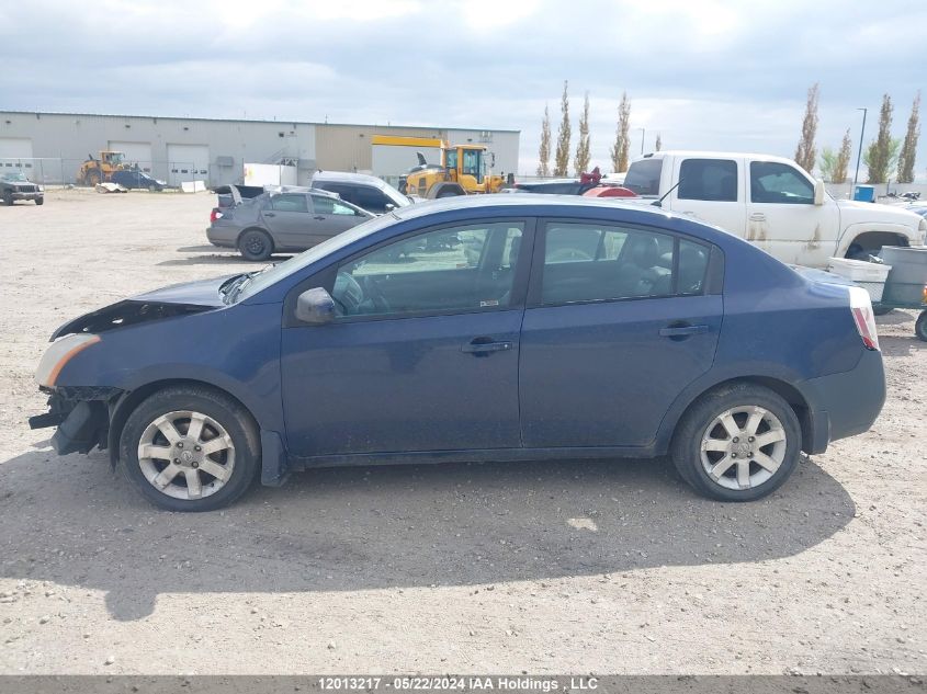 2007 Nissan Sentra 2.0Sl VIN: 3N1AB61E97L687717 Lot: 12013217