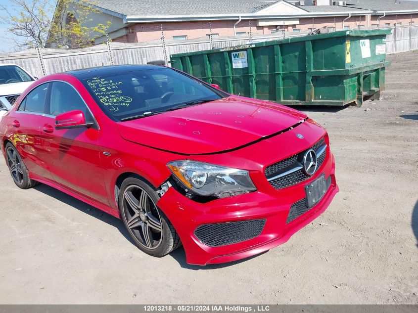 2015 Mercedes-Benz Cla-Class VIN: WDDSJ4GB5FN175821 Lot: 12013218