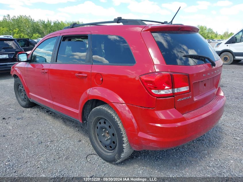 2012 Dodge Journey Cvp/Se Plus VIN: 3C4PDCAB2CT281388 Lot: 12013220