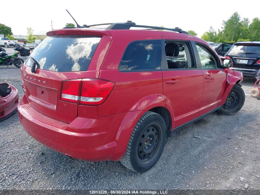 2012 Dodge Journey Cvp/Se Plus VIN: 3C4PDCAB2CT281388 Lot: 12013220